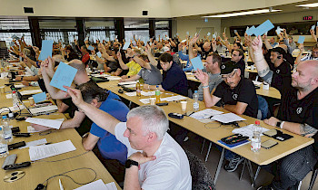 Die SEV-GAV-Konferenz zog Bilanz zu den BAR- und den GAV-Verhandlungen.